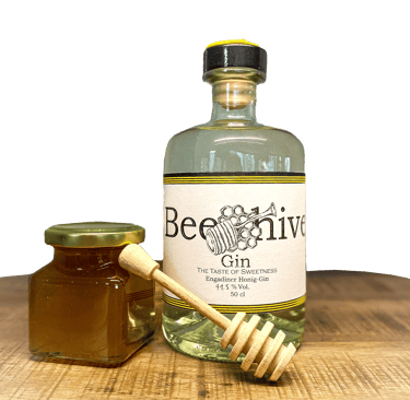 Beehive Honey-Gin bottle