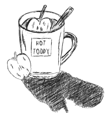 Hot Gin Apple Toddy